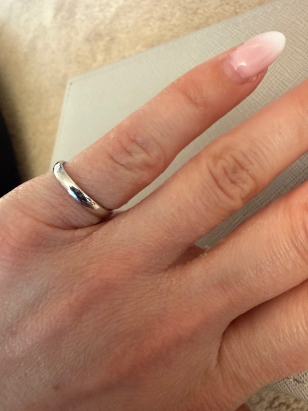 Bloomingdale's Silver Band Ring